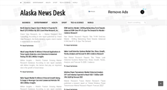 Desktop Screenshot of alaskanewsdesk.com